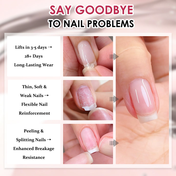 Crystal Clear | Rubber Base Gel