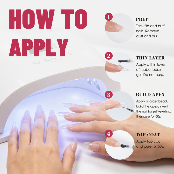 Crystal Clear | Rubber Base Gel