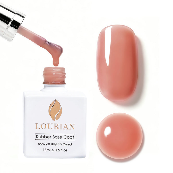 Coral cálido | Gel constructor de base de goma