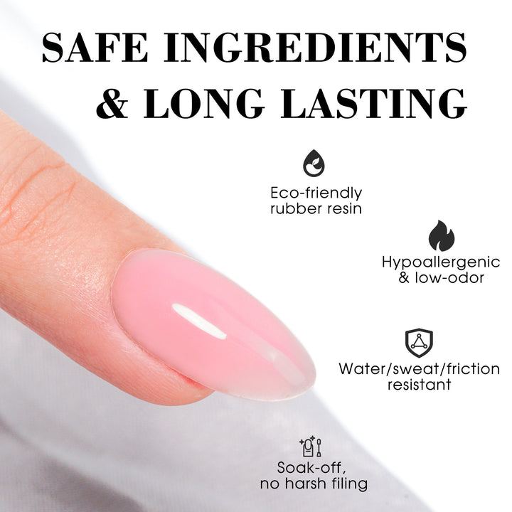 Jelly Pink | Rubber Base Gel