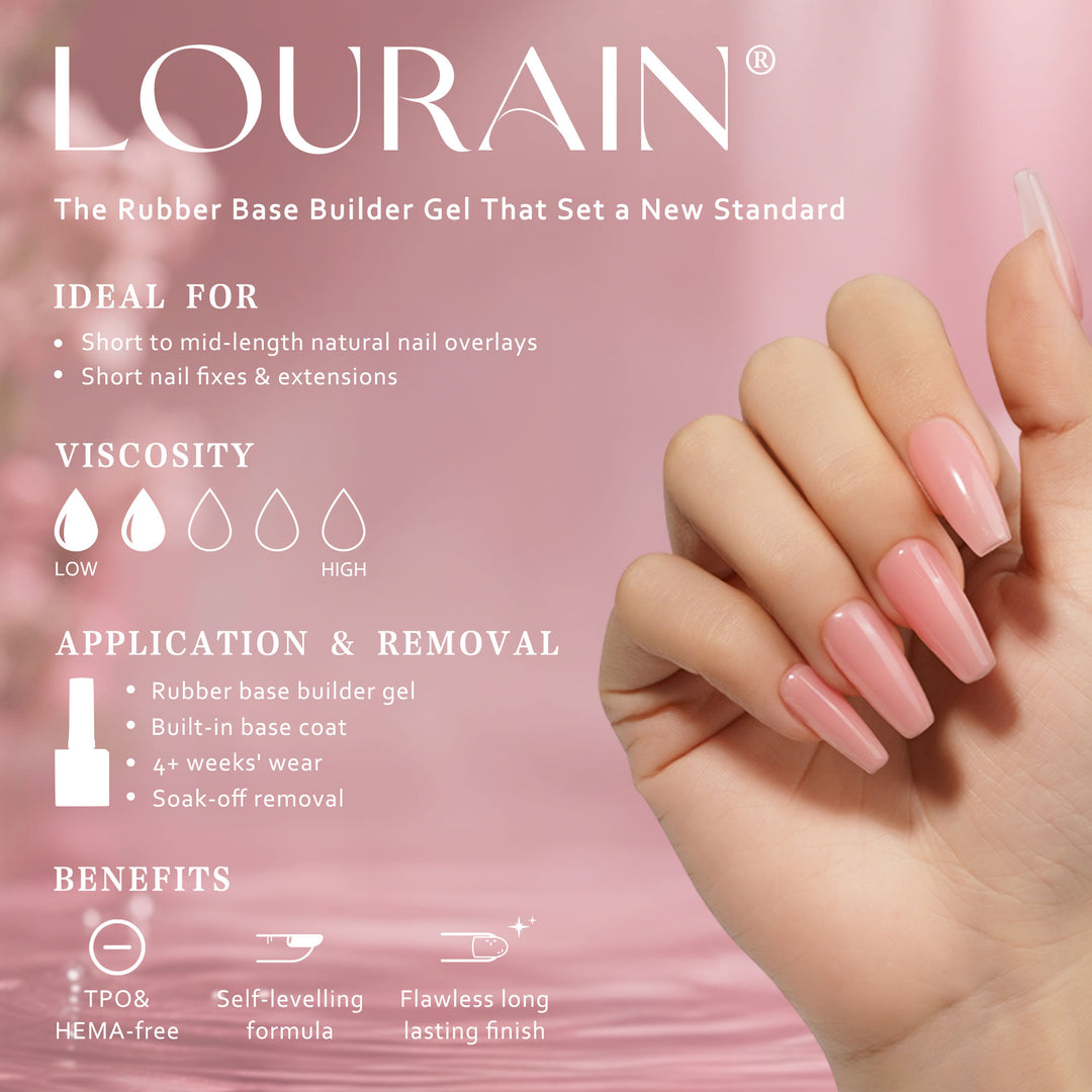 Jelly Pink | Rubber Base Gel