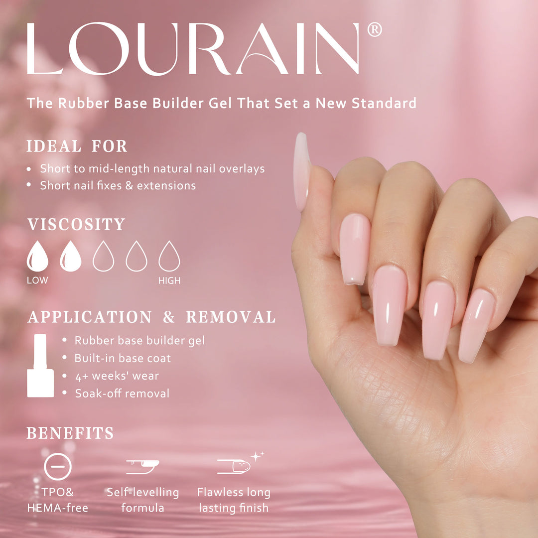Apricot Nude | Rubber Base Gel