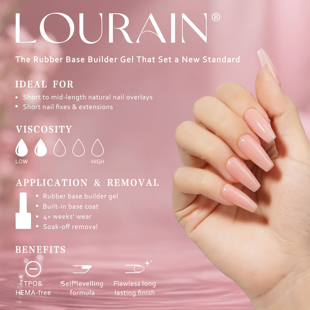 Rose Nude | Rubber Base Gel