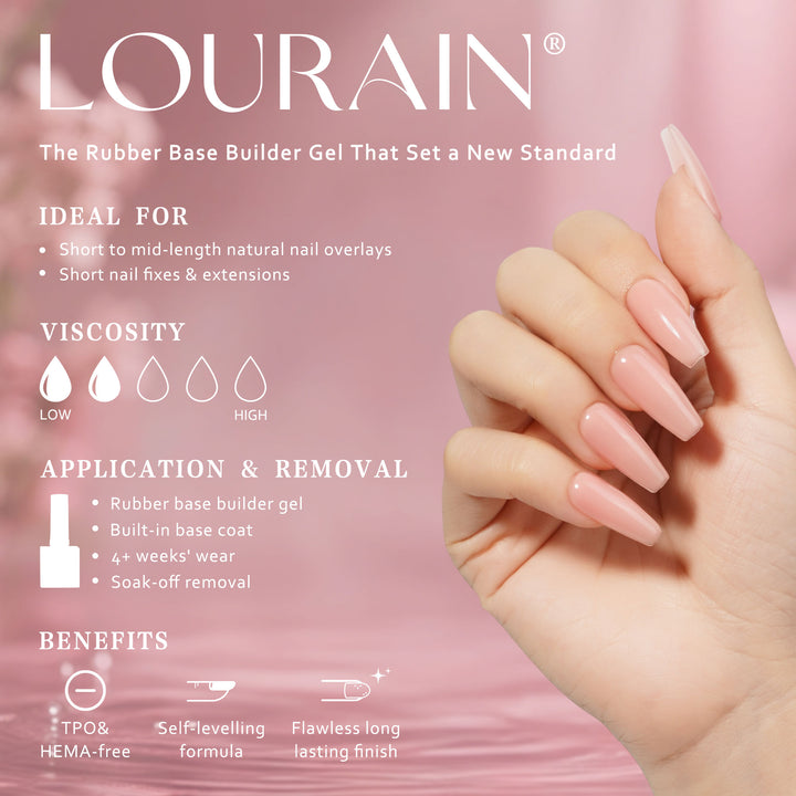 Rose Nude | Rubber Base Gel