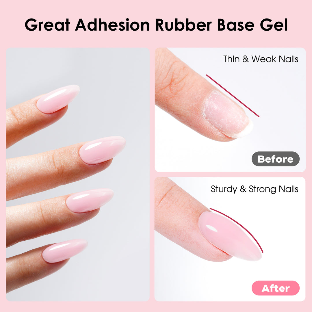 Sheer Blush Pink | Rubber Base Gel