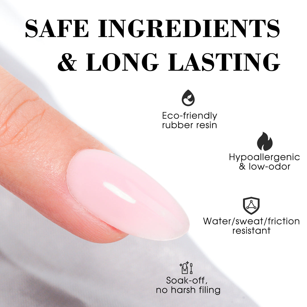 Sheer Blush Pink | Rubber Base Gel