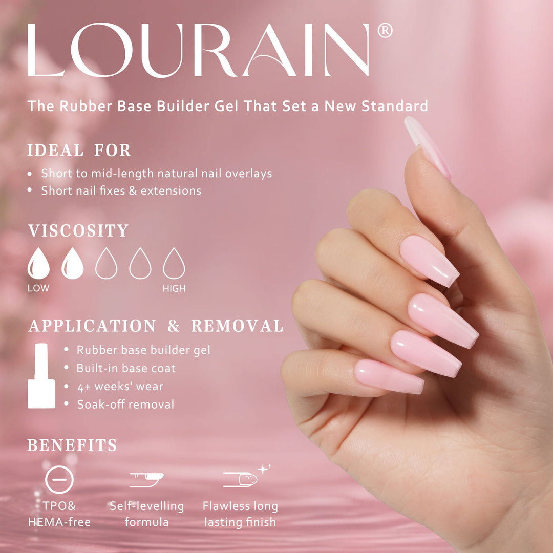 Baby Pink | Rubber Base Gel