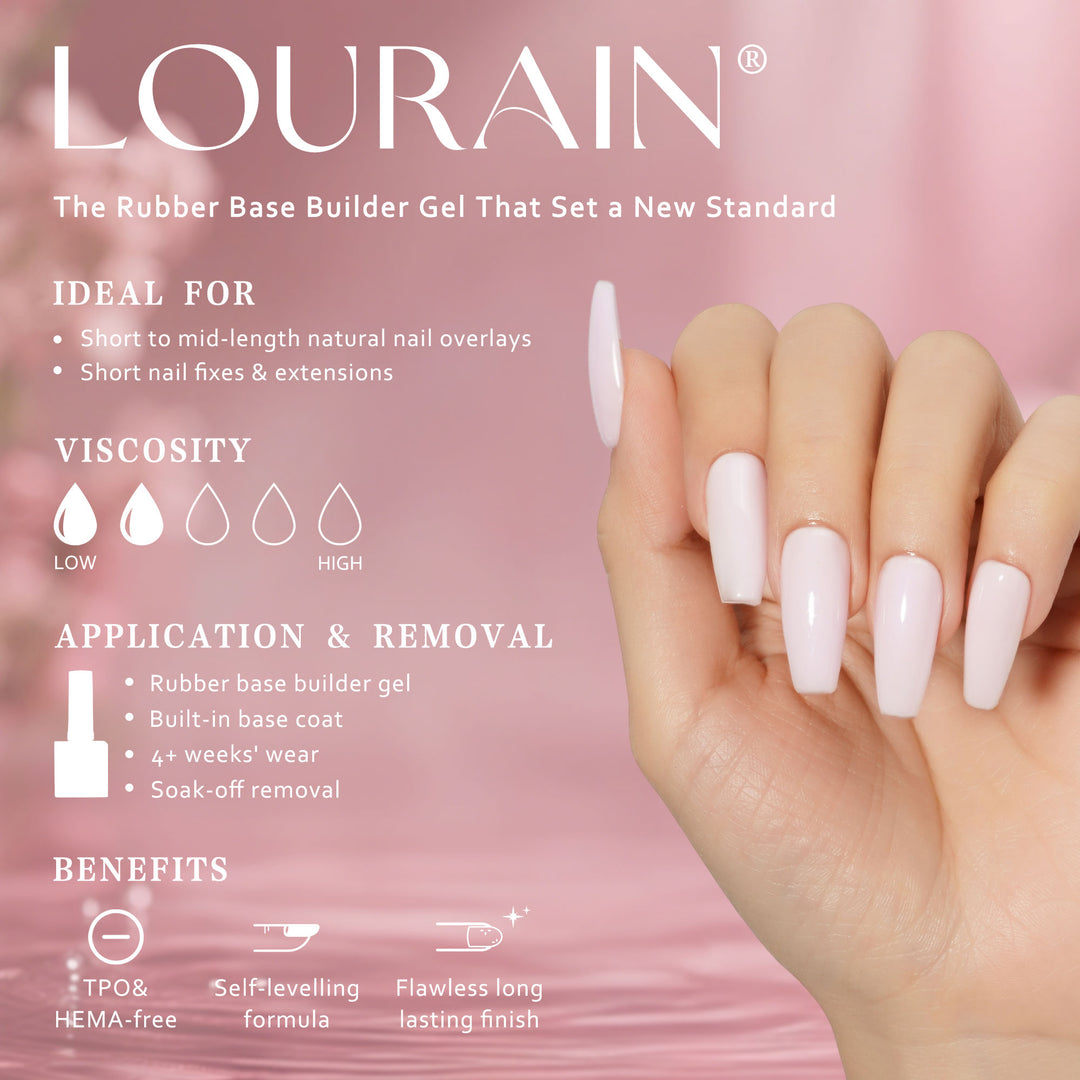 Lavender Grey | Rubber Base Gel