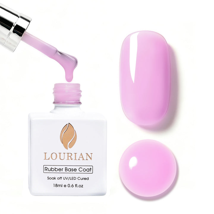 Lilac Pink | Rubber Base Gel