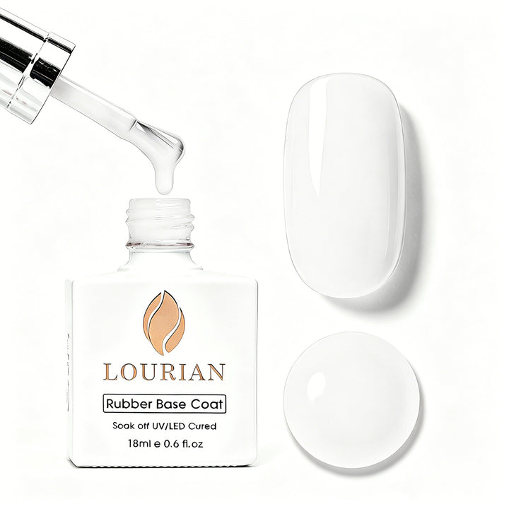 Milky White | Rubber Base Gel