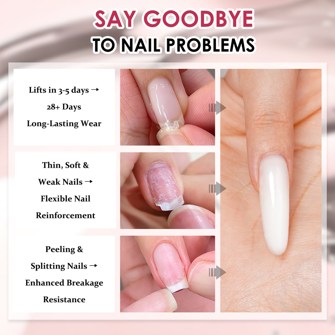 Milky White | Rubber Base Gel