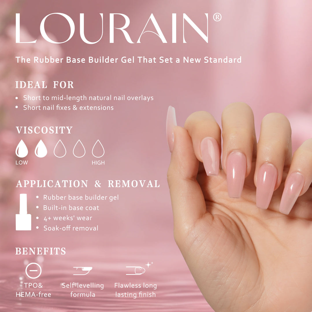 Blush Rose | Rubber Base Gel