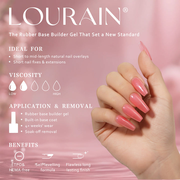 Pink Sorbet | Rubber Base Gel