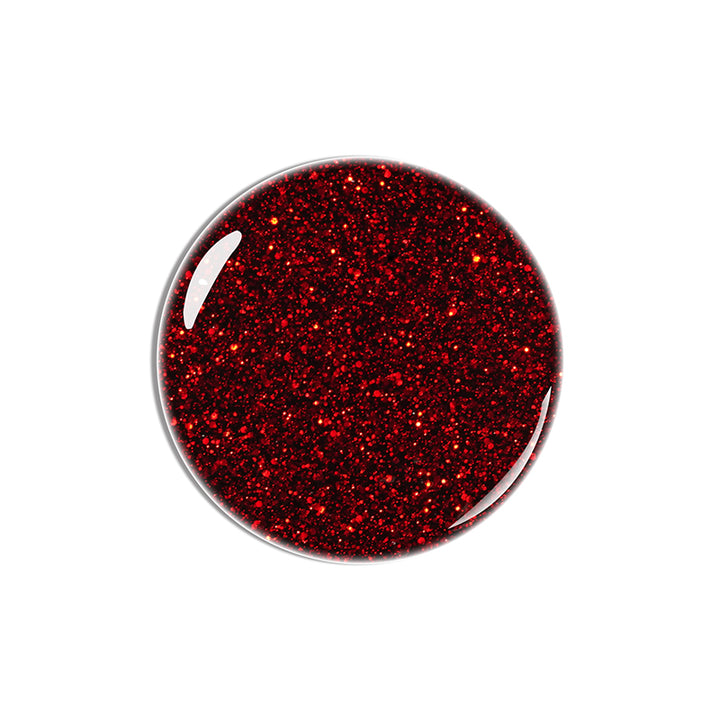 Burgundy Blaze | Red Gliiter Gel