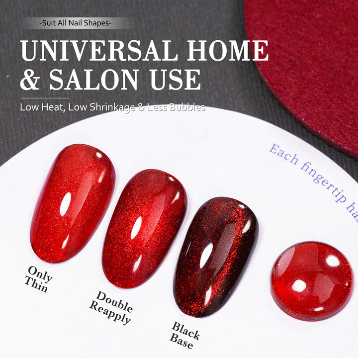 Vampire Kiss | Ruby Flame Cat Eye Gel