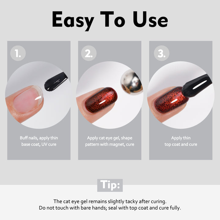 Vampire Kiss | Ruby Flame Cat Eye Gel