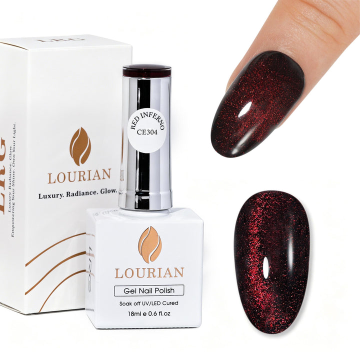 Granate oscuro | Gel para ojos de gato Ruby Flame
