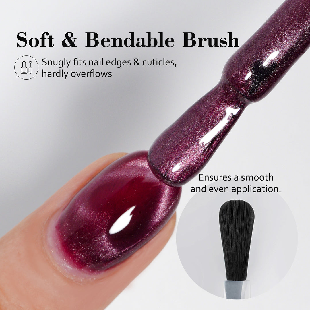 Burgundy Velvet | Mystic Crystal Cat Eye Gel