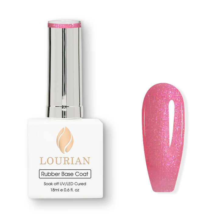 Candy Pop | Glitter Rubber Base Coat