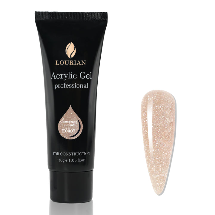 Champagne Glimmer | Acrylic Gel