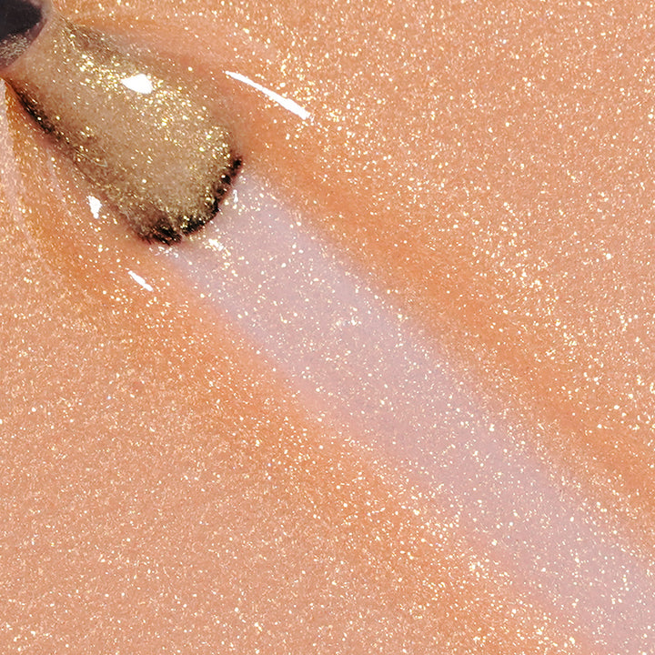 Champagne Glow | Glitter Rubber Base Coat