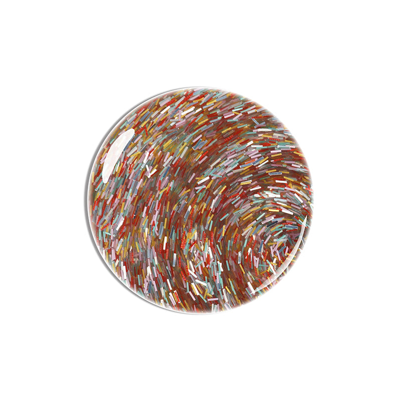 Confetti Night | Gold Flake Top Coat