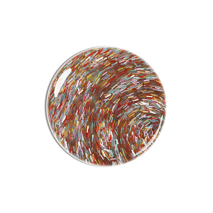Confetti Night | Gold Flake Top Coat
