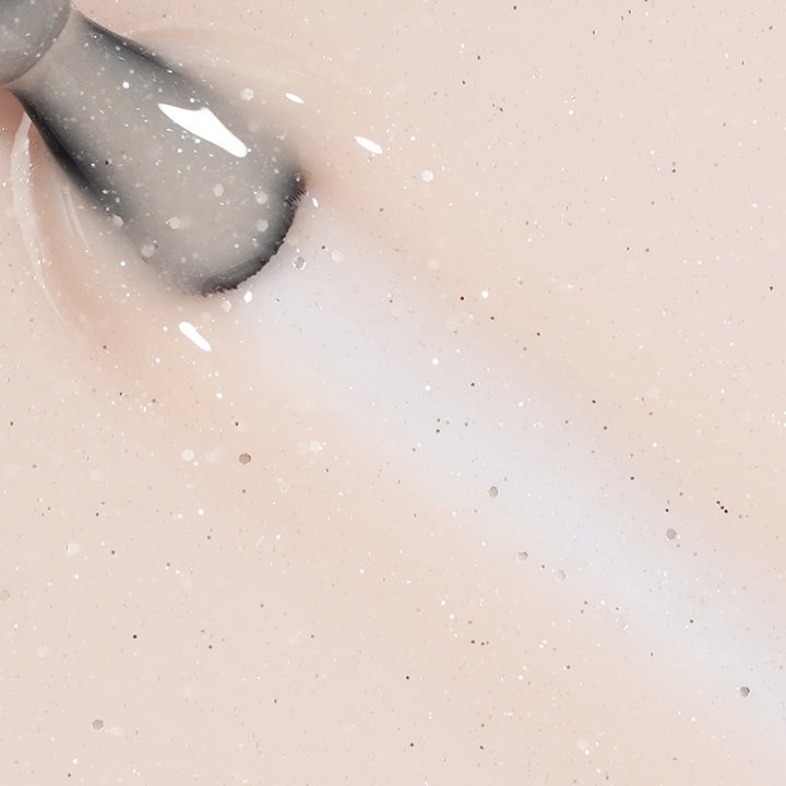 Coral Breeze | Glitter Rubber Base Coat