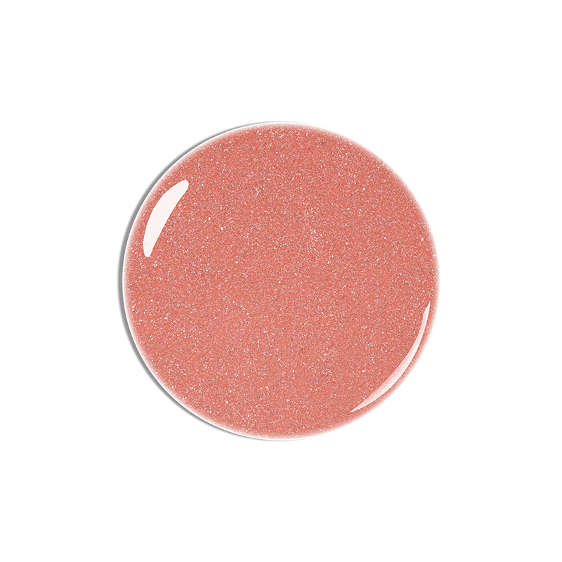 Coral Shine | Nude Glitter Gel