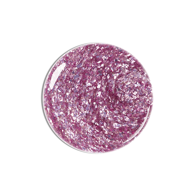 Crimson Clash | Gold Flake Top Coat