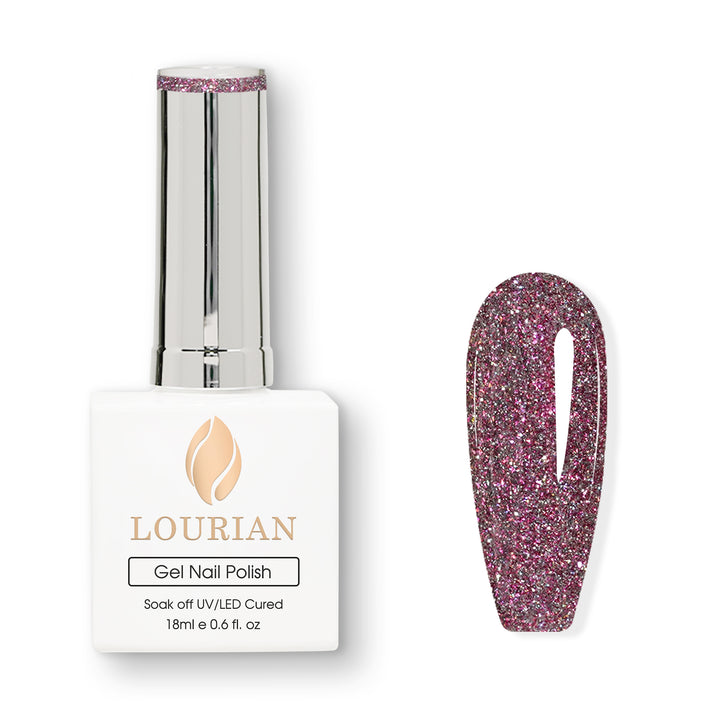 Crimson Star | Disco Twinkle Gel