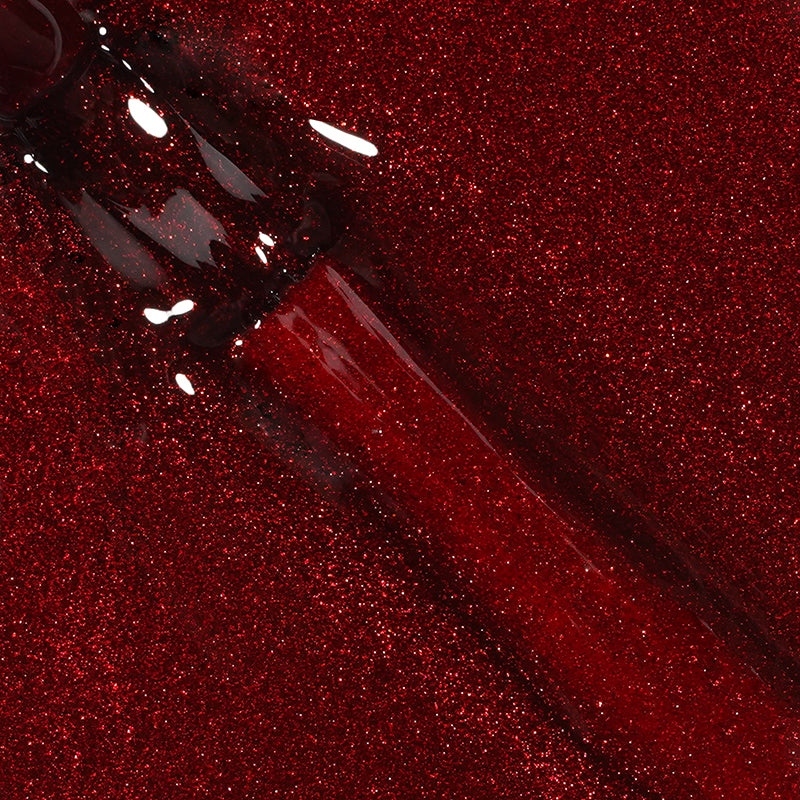 Crimson Veil | Ruby Flame Cat Eye Gel