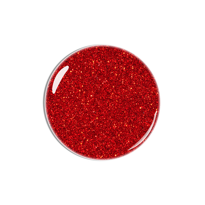 Crimson Glimmer | Red Gliiter Gel