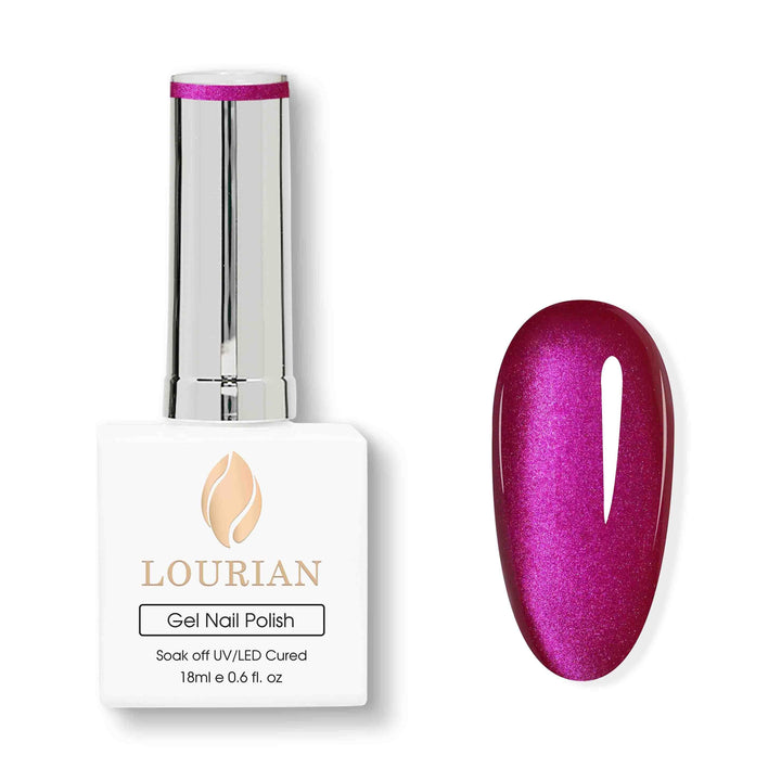 Velvet Berry | Deep Glow Cat Eye Gel