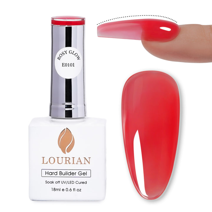 Crimson Rush | Hard Builder Gel