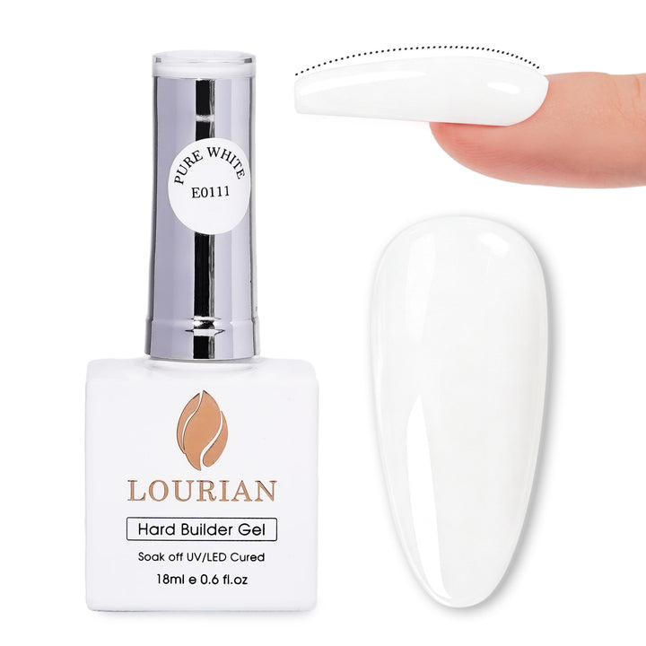Pure White | Hard Builder Gel
