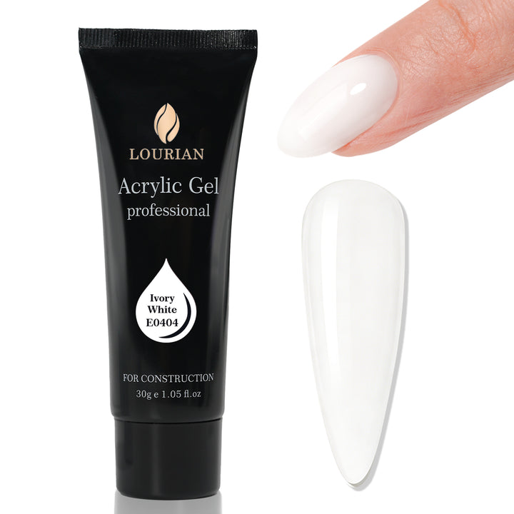 Ivory White | Acrylic Gel