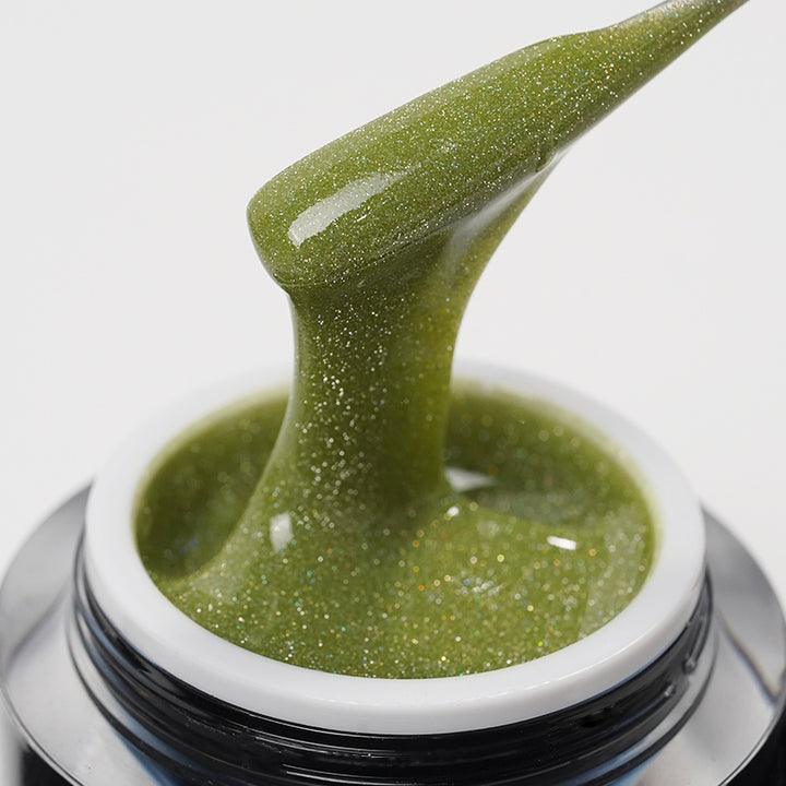 Emerald Spark | Sparkle Glow Builder Gel