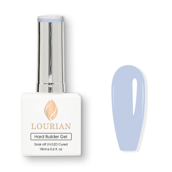 Frosted Blue | Hard Builder Gel