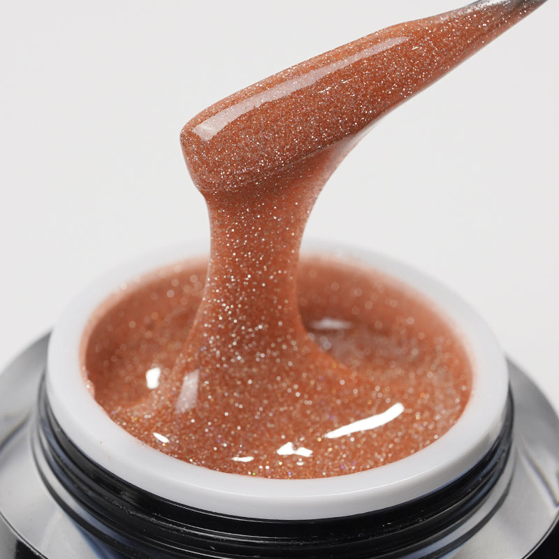 Fuchsia Glow | Sparkle Glow Builder Gel