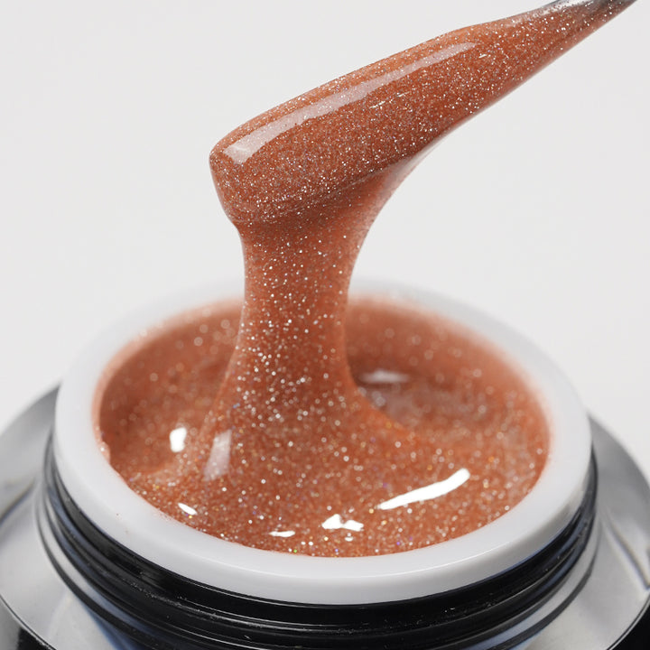 Fuchsia Glow | Sparkle Glow Builder Gel