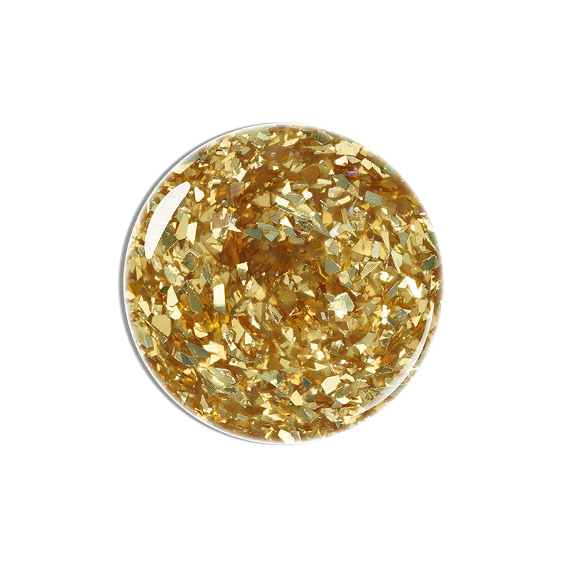 Gilded Touch | Gold Flake Top Coat