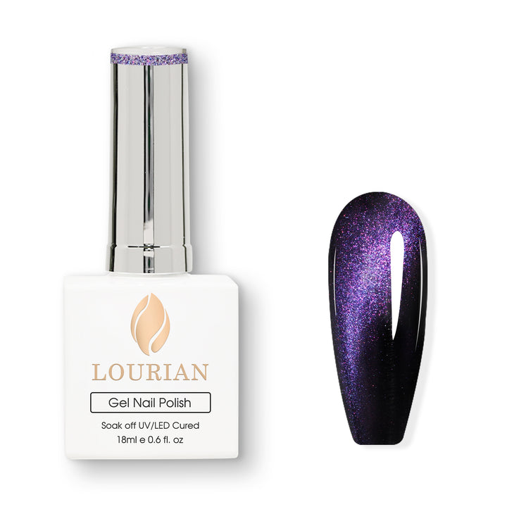 Midnight Mirage | 5D Cosmic Cat Eye Gel