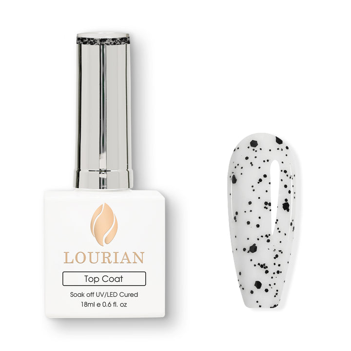 Monochrome Pop | Shimmer Top Coat