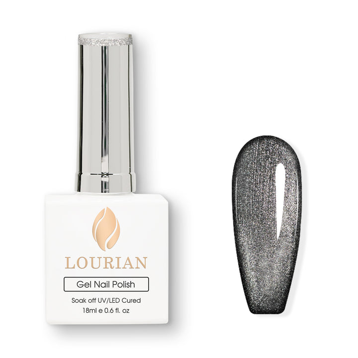 Silver Comet | Prism Flash Cat Eye Gel