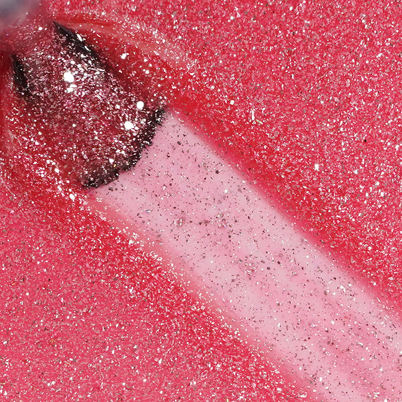 Soft Blush | Nude Glitter Gel