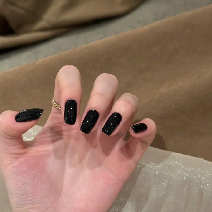 Noir intense | Vernis gel classique
