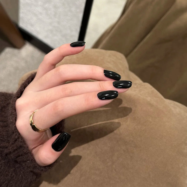 Noir intense | Vernis gel classique