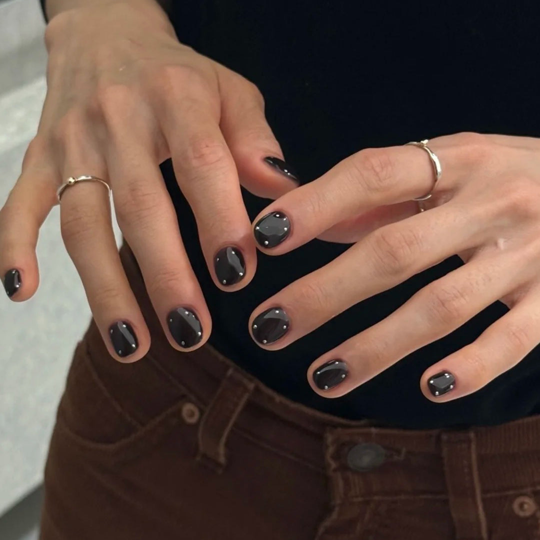 Noir intense | Vernis gel classique