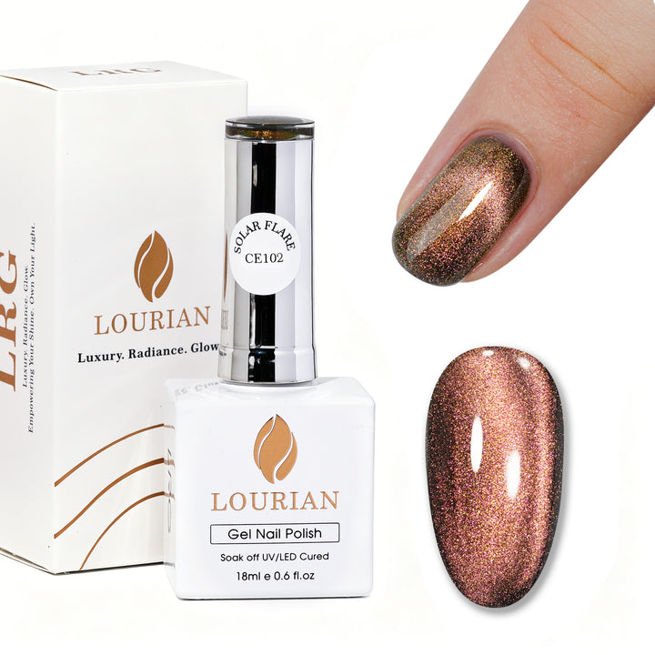 Solar Ember | 5D Cosmic Cat Eye Gel